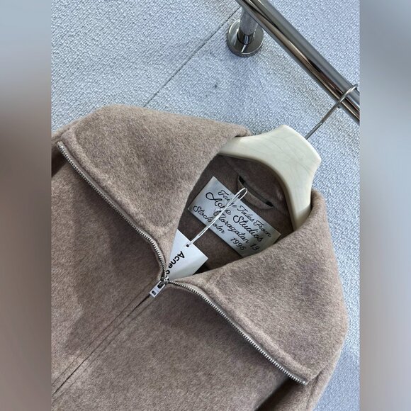 ACNE STUDIOS Olemmy Wool & Cashmere Jacket - Picture 7 of 12